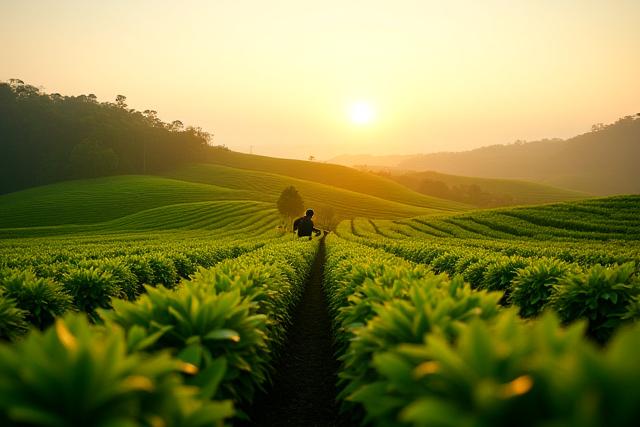 Fenntartható teakultiváció, zöld teaültetvény