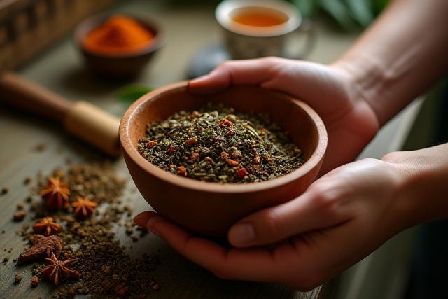 A tea keverés művészete otthon, gyógynövényekkel és fűszerekkel